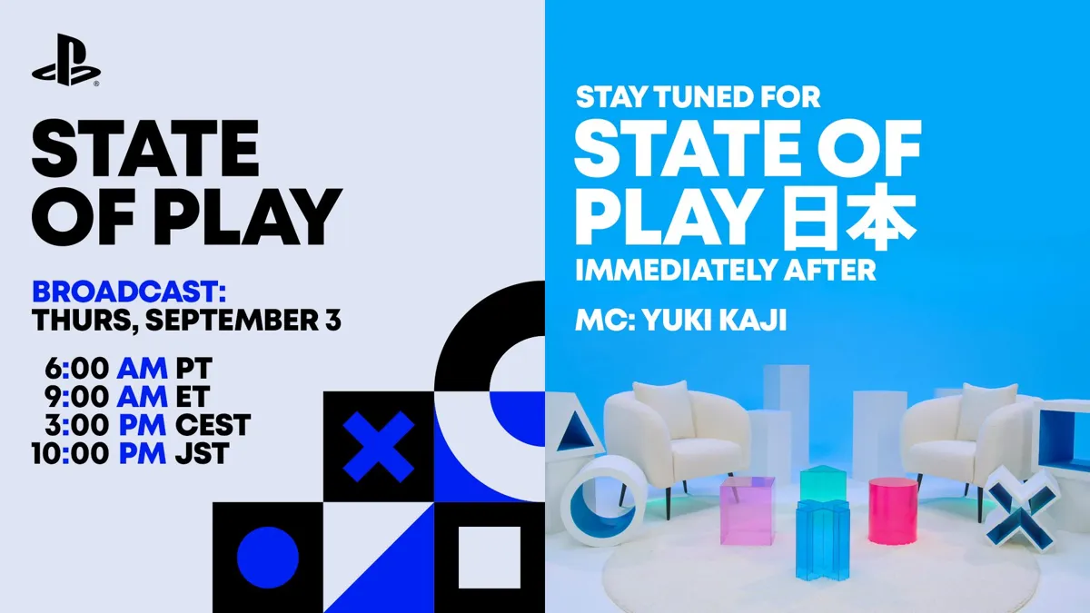 Sony bekräftar dubbla State of Play den 3 september